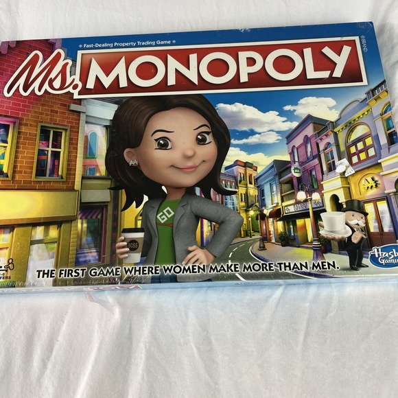 Hasbro Other - Ms. Monopoly Board Game Hasbro E8424 Family kids Games